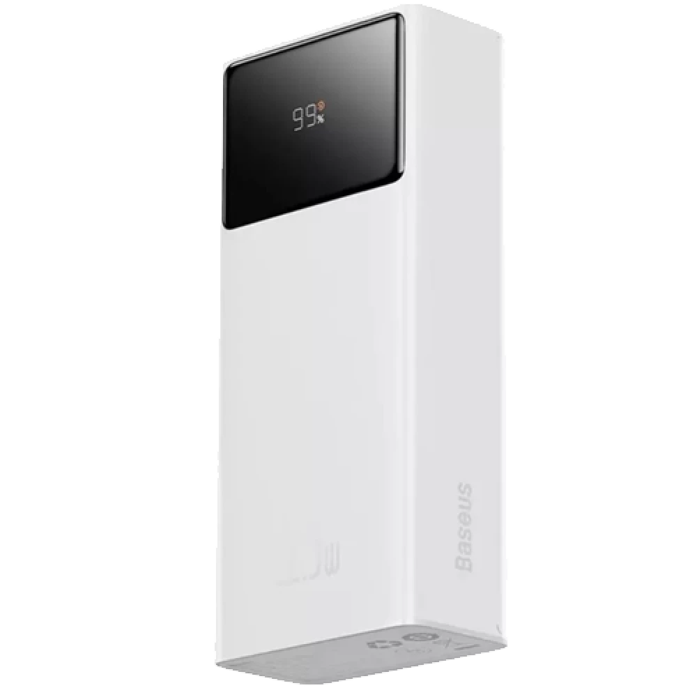 Зовнішній акумулятор Baseus Star-Lord Digital Display FastCharge 22.5 W 20000 mAh white (PPXJ060002)