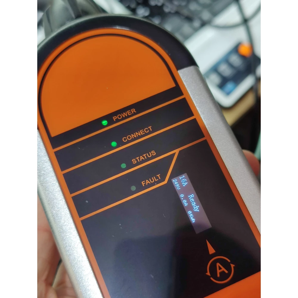 Заряджання зарядний пристрій для електромобіля Feyree Leaf з регулюванням сили струму 3.5m ipp4 j1772 type 2