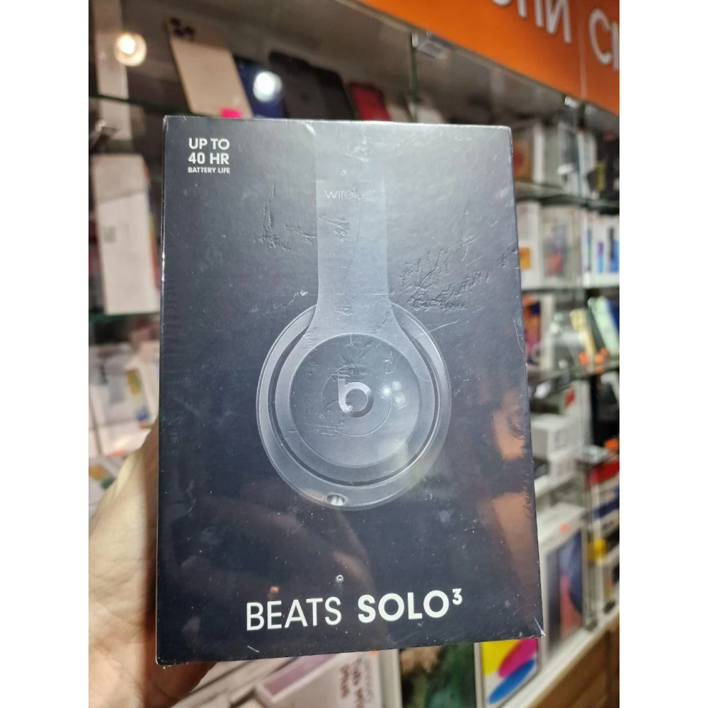 Наушники Beats Solo3 Wireless Headphones - The Beats Icon Collection (Matte Black) MX432ZM/A