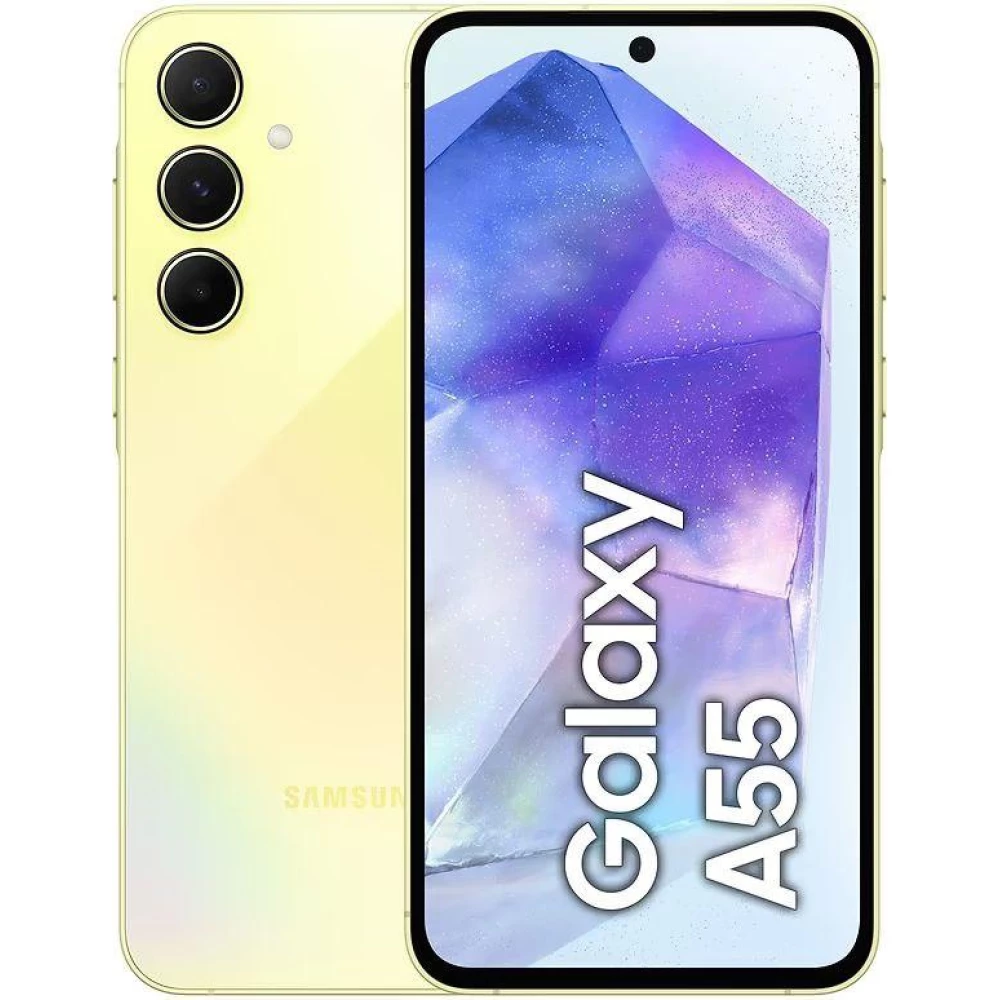 Смартфон Samsung Galaxy A55 5G 8/128GB Awesome Lemon (SM-A556BZYA)