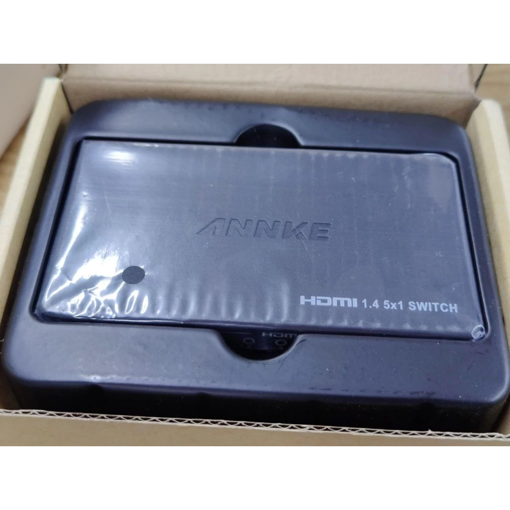 Коммутатор сплиттер ANNKE HDMI 4K 5 портов 5x1 Switcher Splitter Box 4Kx2K  с дистанционным управлением