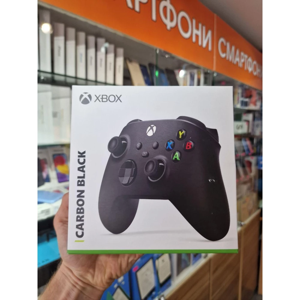 Геймпад Microsoft Xbox Series X/S Wireless Controller Carbon Black XOA-0005, QAT-00001, QAT-00002