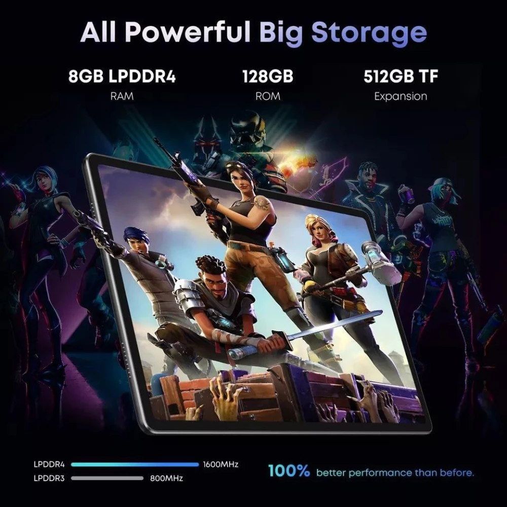 Планшет CHUWI HiPad Max 8/128GB Dual Sim Black