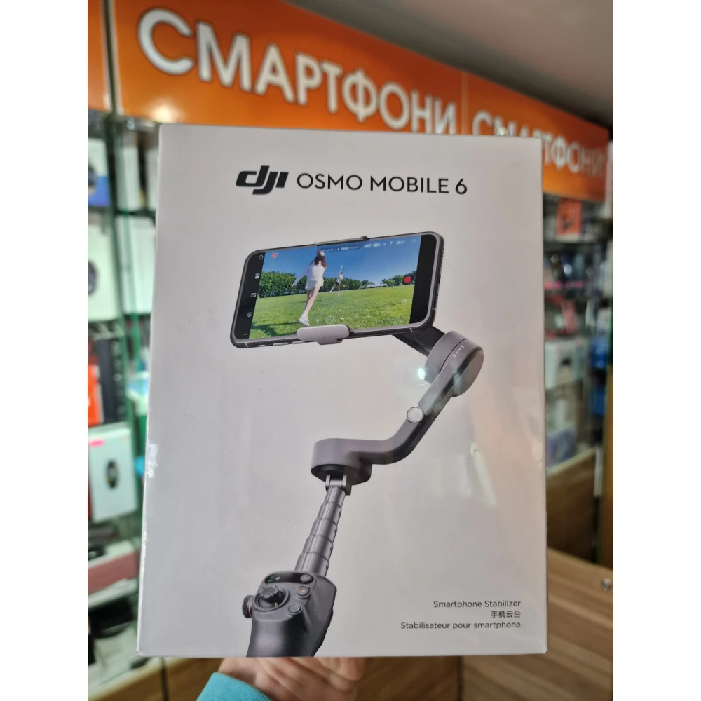 Интеллектуальный стабилизатор для смартфона dji osmo mobile 6 CP.OS.00000213.01