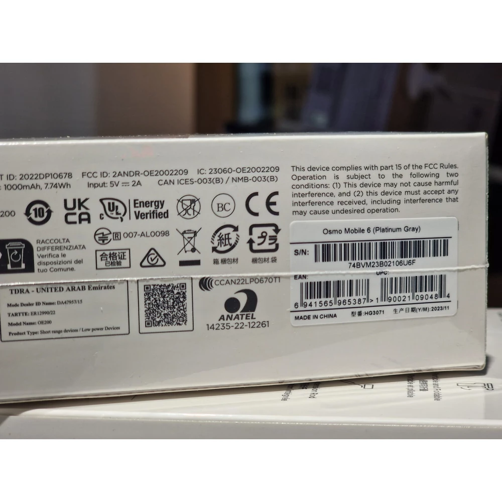 Интеллектуальный стабилизатор для смартфона dji osmo mobile 6 CP.OS.00000213.01