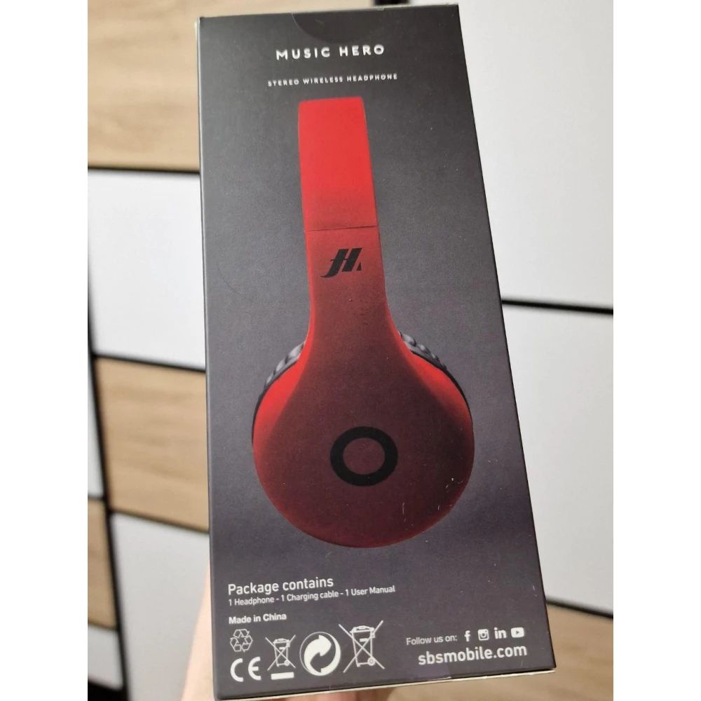 Беспроводные навушники SBS MUSIC HERO 65006